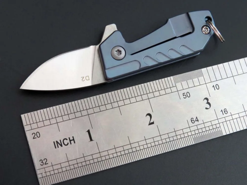 Serge EF60 Bean складной нож титановая ручка+ D2 лезвие охотничий нож для использования на открытом воздухе кемпинг выживания карманный инструмент нож
