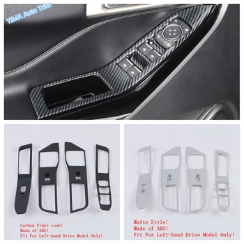 

Lapetus Inner Door Window Glass Panel Armrest Lift Switch Button Cover Trim Fit For Ford Explorer 2020 2021 Interior Refit Kit