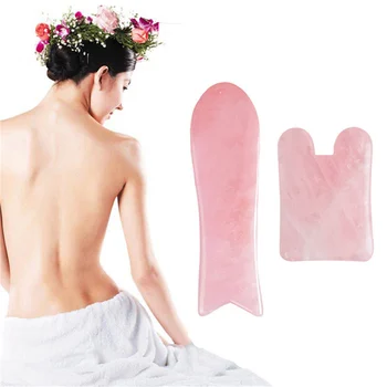 

Portable Rose Quartz Facial Massage Crystal Stone Face Lift Jade Massager Roller Set Skin Care Wrinkle Removal Tool for Women