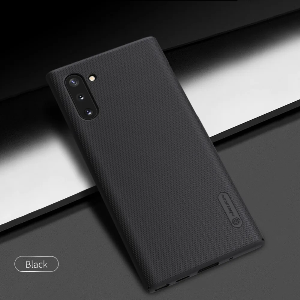 Для samsung Galaxy Note 10 чехол для samsung Note 10 Plus 5G чехол NILLKIN Супер Матовый щит задняя крышка с подарочным держателем для телефона