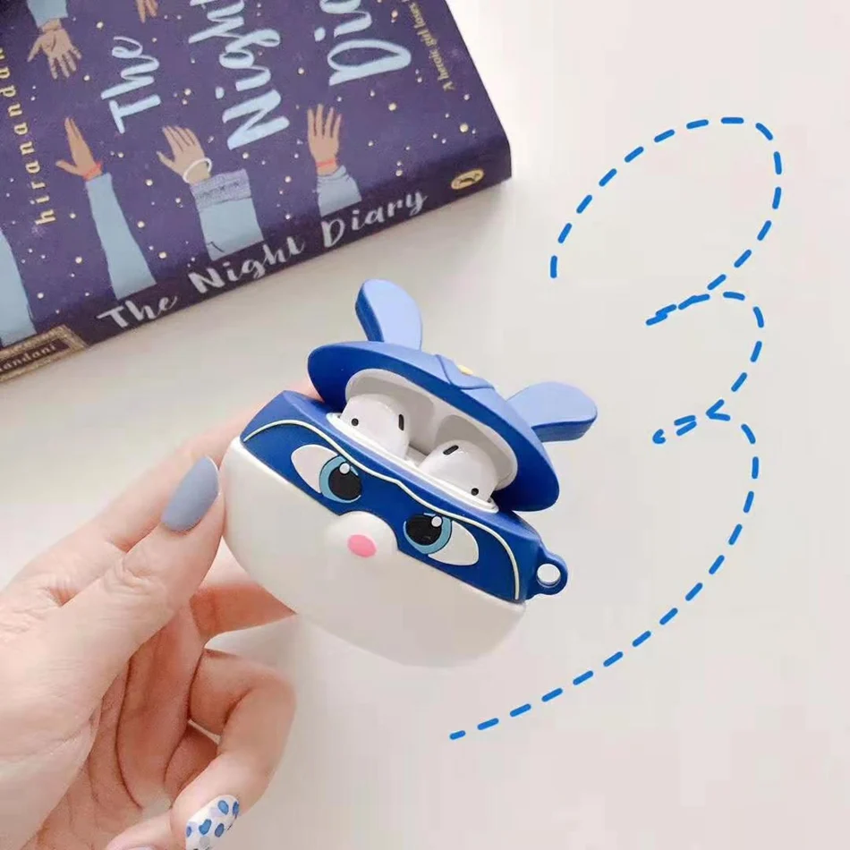 Для AirPods чехол 3D Love pet мультфильм стерео секретный Чехол-Кролик для Airpods 2/i10/i11 TWS Защитная крышка с крючок карабина