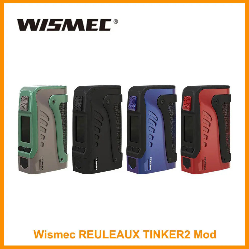 

Pre-Sale Original Wismec Reuleaux Tinker 2 Box Mod IP67 Waterproof 200W powered by Dual 18650 battery Electronic Cigarette