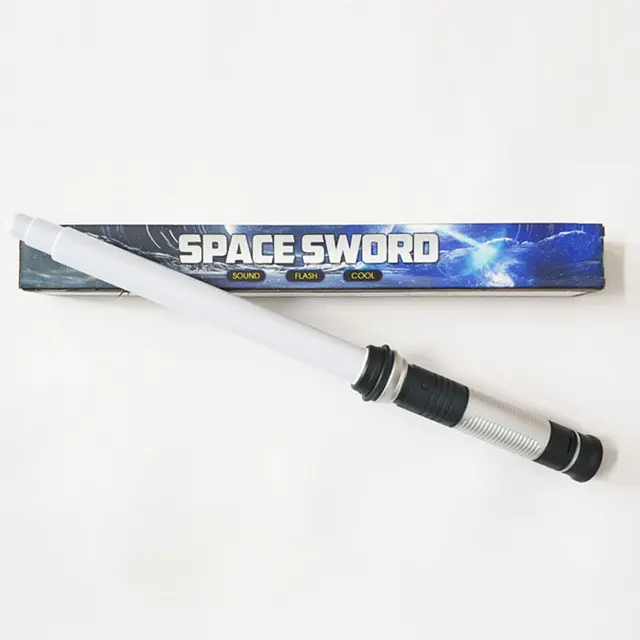 2PCS Laser Lightsaber Boy Gril Toys Sword Cosplay Light Up LED 7 Colors FX Dual Saber with Sound Sabre Laser Sword for Kid Gifts 5