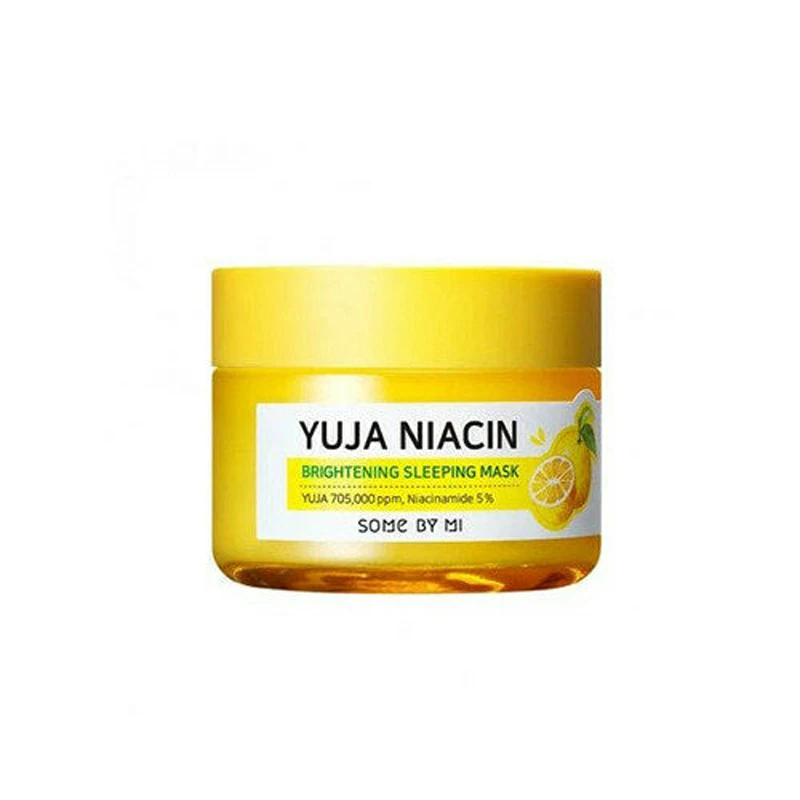 Special  SOME BY MI Yuja Niacin Brightening Sleeping Mask Facial Whitening Freckle Cream Face Mask Acne Spot