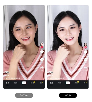 

Folding Phone Selfie Fill Light 3300-6000K Universal Selfie LED Ring Flash Round Base Dimmable LED Ring Light Portable Storage