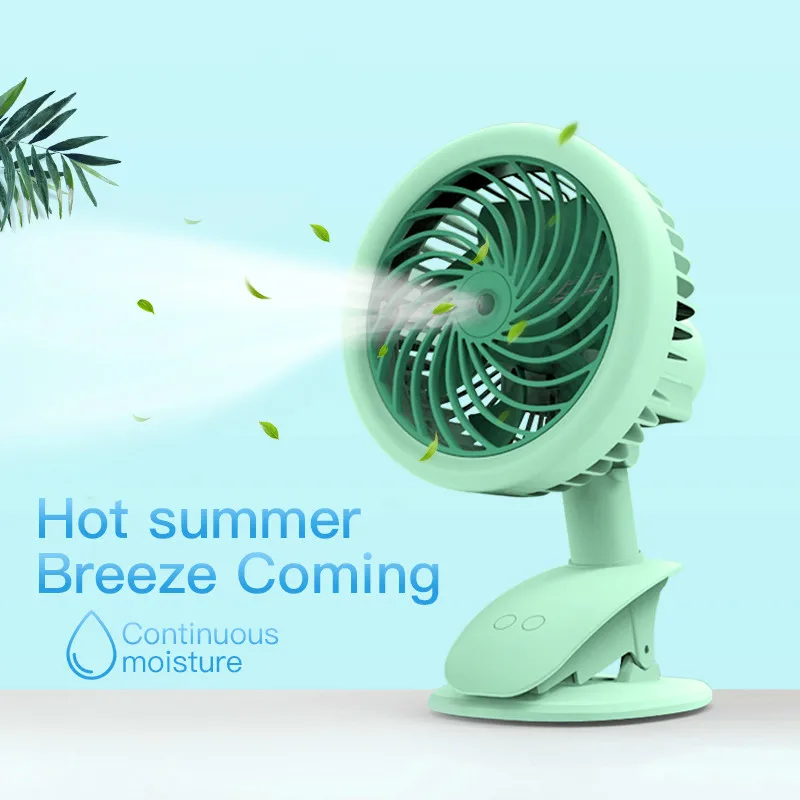 

AFEF Portable Water Spray Mist Fan Electric USB Rechargeable Handheld Mini Fan Cooling Air Conditioner Humidifier for Outdoor