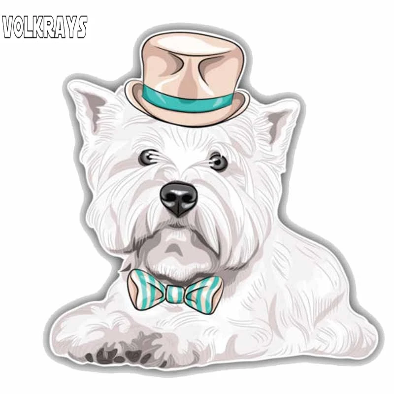 Westie car stickers Clearance