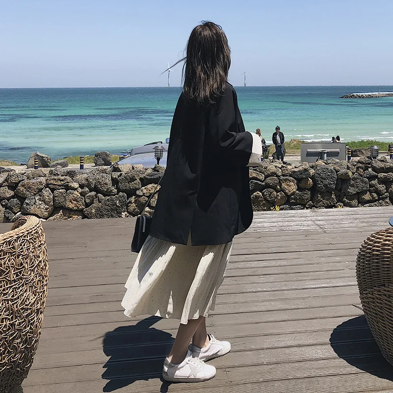 

Sense of Design Non-mainstream Suit Jacket 2019 Spring And Autumn New Style Korean-style Loose Casual Versatile Online Celebrity