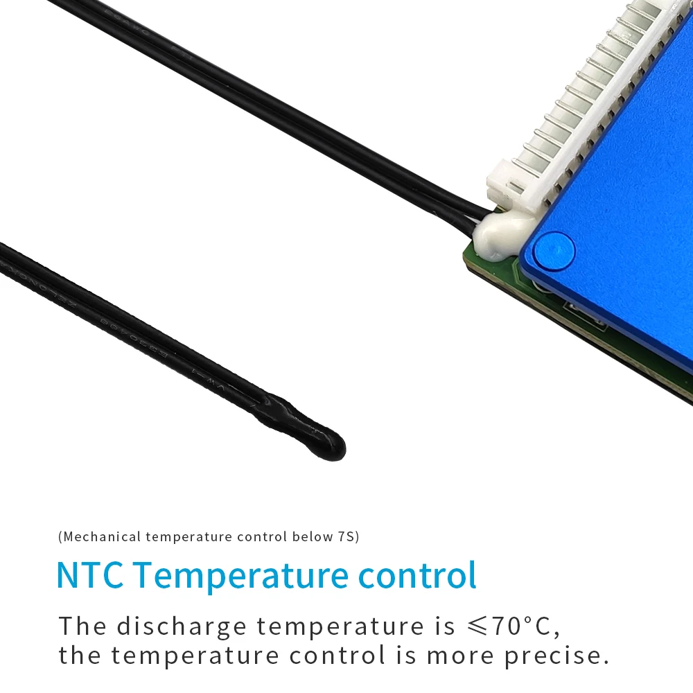 Baratos Placa de protección de accesorios de batería Li ion 3,6 V 3,7 V 13S 48V BMS con control de temperatura equilibrado PCB