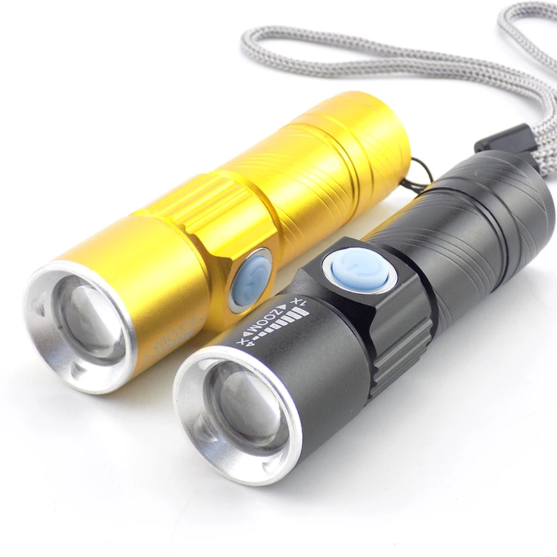 УФ светодиодный USB светильник Flashi Перезаряжаемый черный нм масштабируемый