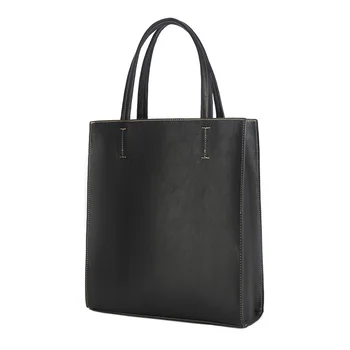 

Japanese trend new product simple European and American Style Men's and women's hand-held bag plant knead leather bag