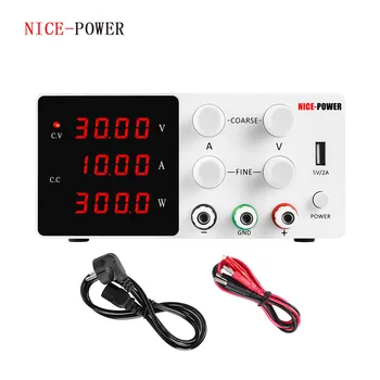 

Newest 4 Digit LED DC Power Supply Adjustable Accurate Regulated Voltage Regulator Switching Current regulator Bench Source