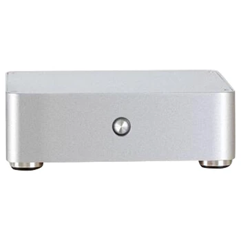 

H60 HTPC Chassis Computer Case Mini ITx o Horizontal Aluminum Alloy Practical Slim Computer Case Without Power