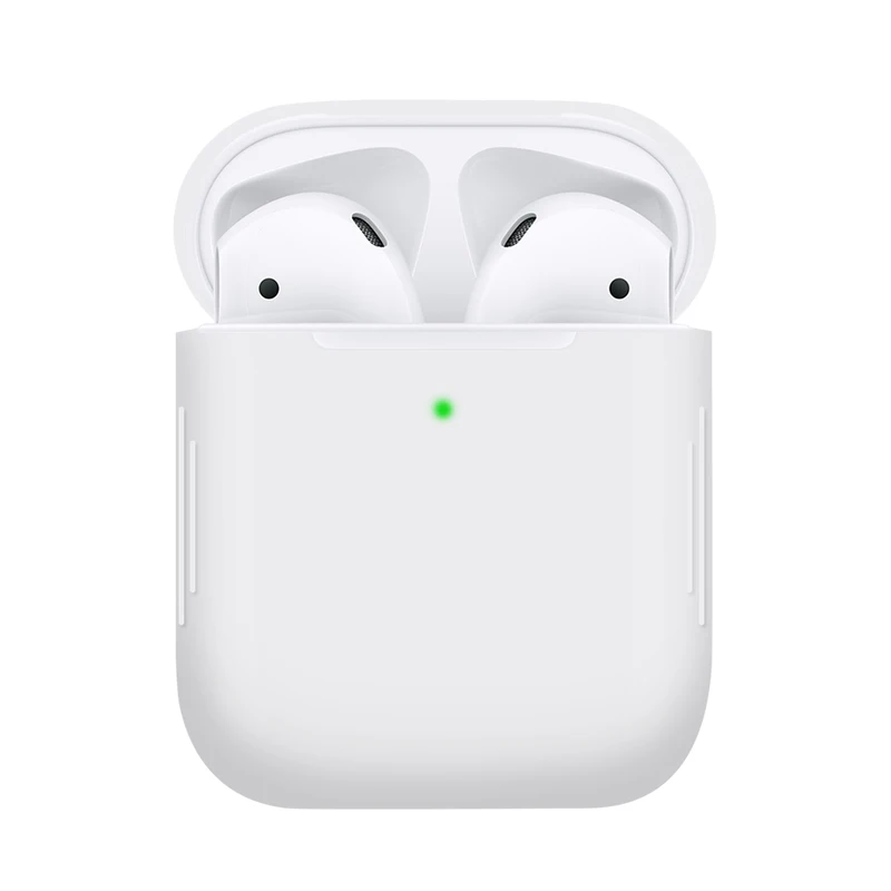 Силиконовый ТПУ чехол для беспроводных наушников 1 шт. Bluetooth AirPods защитный