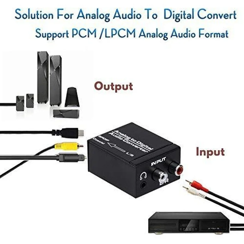 Fonestar FO-37DA Convertisseur audio numérique vers analogique