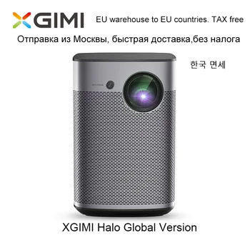 

XGIMI Halo Smart Portable Mini Projector Android 9.0 Wifi 1080P 3D Home Theater With Battery Google OS Beamer Proyector HDMI usb