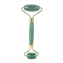 Rose Quartz Roller Slimming Face Massager Lifting Tool Natural Jade Facial Massage Roller Stone Skin Massage Beauty Care Set Box