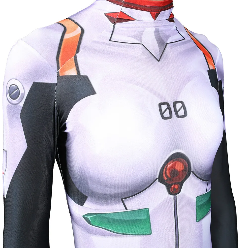 Японское аниме NEON GENESIS EVANGELION EVA Ayanami Adult Детский комбинезон-унисекс для взрослых костюм зентай на Хэллоуин