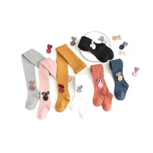 Spring and Summer Baby Tights White Child Bunny Puppet Decoration Pantyhose  for Child