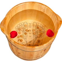 Новое поступление, пузырчатая бочка для ног, спа, педикюр, ванна для ног, ванна для маленьких ног, ванна для ног из цельного дерева, умывальник для ног, акупунктурный массаж