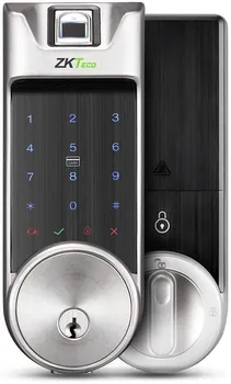 

Smart Lock Biométrica-ZKTeco AL40B + 5Tarjetas Mifare-Teclado Digital Reader Huella-Bluetooth 4.0-Smartphone App