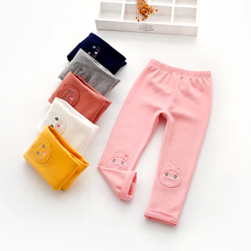 

Girls Legging Kids autumn winter Clothes Children Skinny Pants for Baby Girls Leggings cat