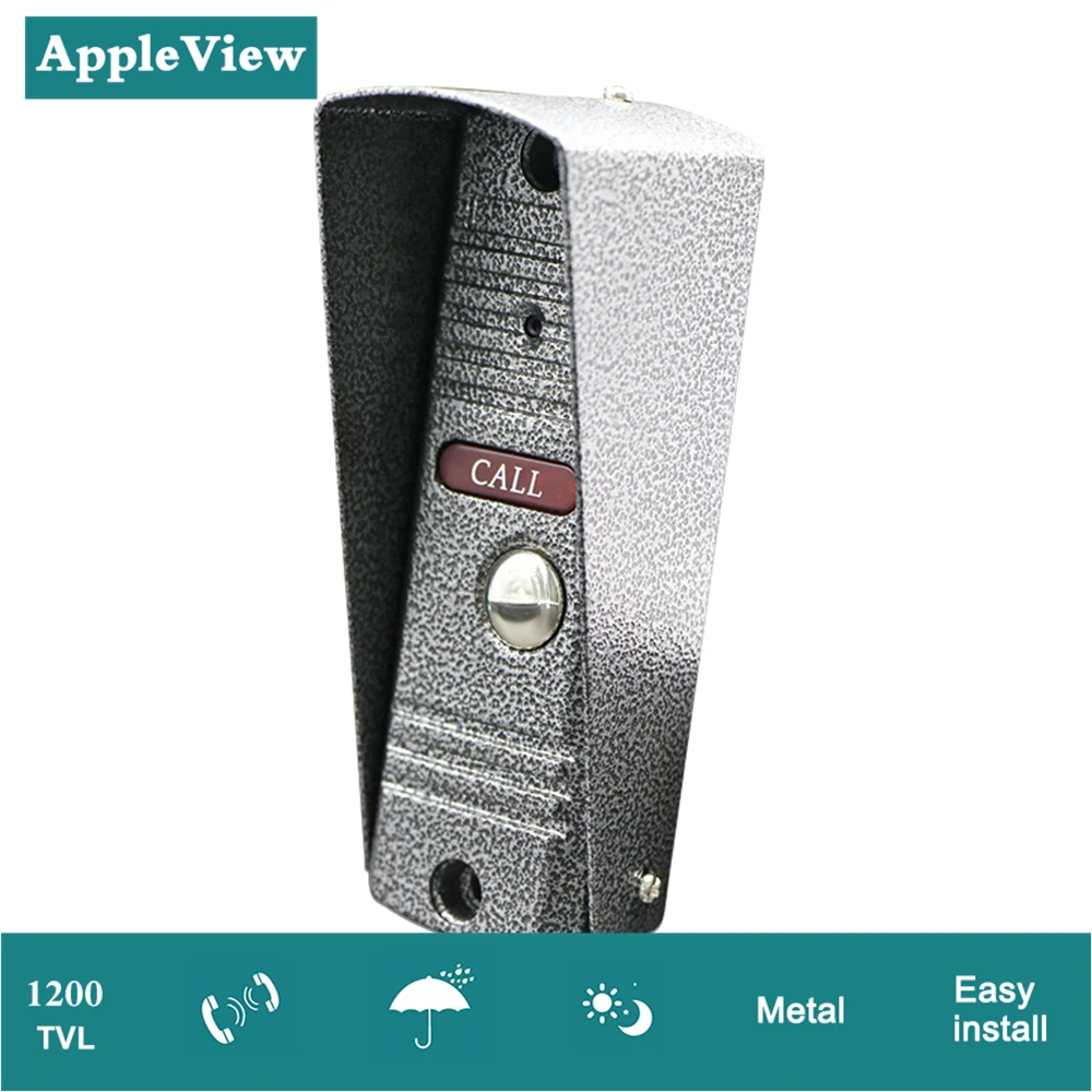

1200TVL Color Video Door Phone Intercom System Waterproof Camera with Night Vision
