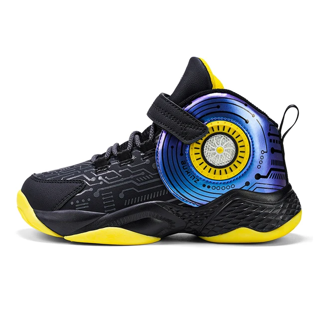 Kids Shoes Trend Cool Boy Outdoor Sneakers Lightweight Activity Supplies Leather Durable Children Casual Running Sport Booties 2