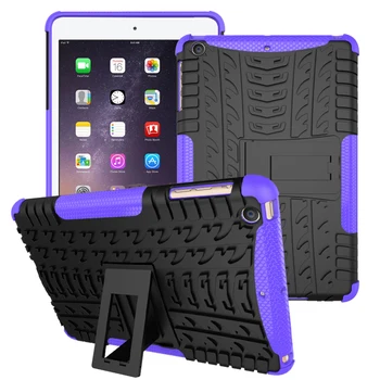 

For iPad Mini 2 3 Case Cover Armor Shockproof Heavy Duty Silicon PC Stand For Apple iPad mini3/2/1 7.9" Tablet Protective Covers
