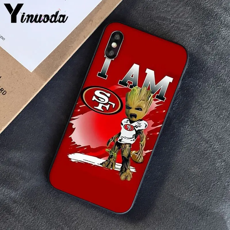 Yinuoda San Francisco 49ers DIY роскошный высококачественный защитный чехол для iPhone 8 7 6 6S Plus 5 5S SE XR X XS MAX Coque 11 11pro max - Цвет: A7