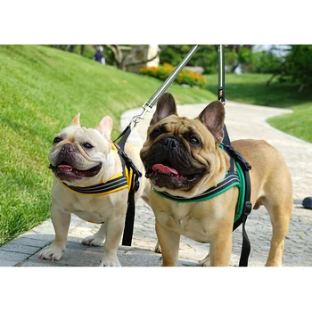 

Running Dog Leash Rope Reflective Nylon Two Dogs Leash Nylon Dog Harness No Pull Quick Control Laisse Pour Chien Pitbull DD55QY