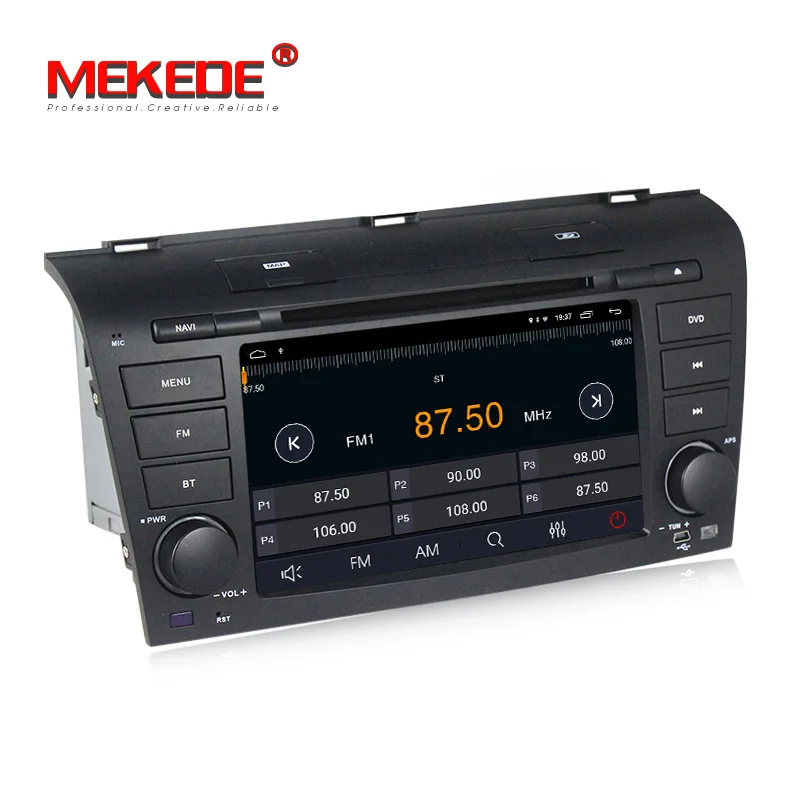 Clearance MEKEDE Car Multimedia player Android 9 DSP car DVD player For Mazda3 Mazda 3 2004-2009 32G ROM GPS navigation radio stereo WIFI 2