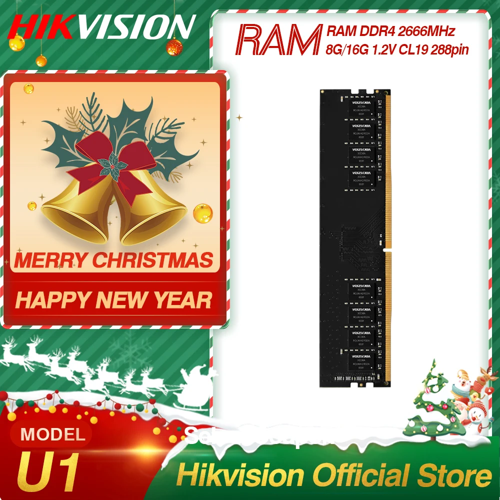 Hikvision Hikstorage RAM DDR4 8G 16G 2666MHz 1 2 V CL19 288pin настольная память высокая скорость низкое энергопотребление для Intel AMD #