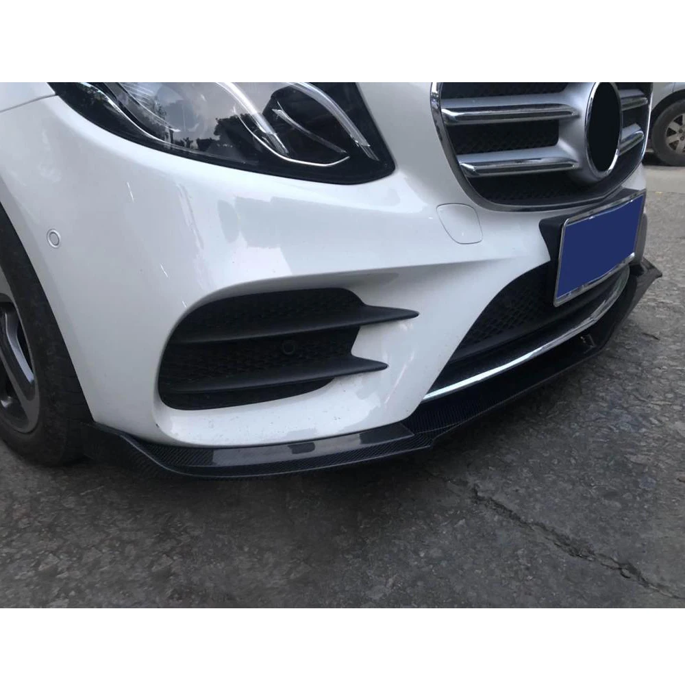 Передний бампер для Mercedes Benz E Class W213 4 E43 AMG 2016 2019 сплиттеры переднего бампера