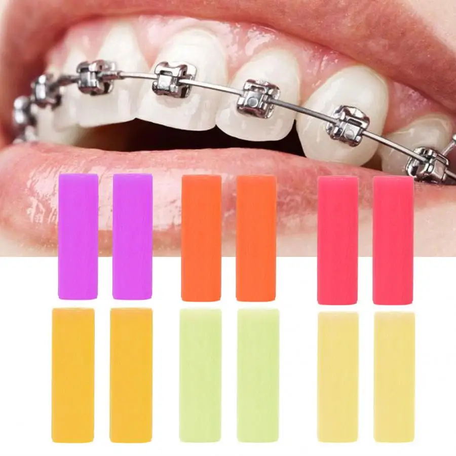 

6 Optional Style Orthodontic Chewies Orthodontics Bite Teeth Chewies Orthodontics Retainer Oral Care Dental Brackets