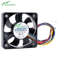 ACP5010-12PWM 5cm 50mm fan 50x50x10mm 5010 DC12V 0.10A 4pin Cooling fan for the CPU of the North and South Bridge of the chassis
