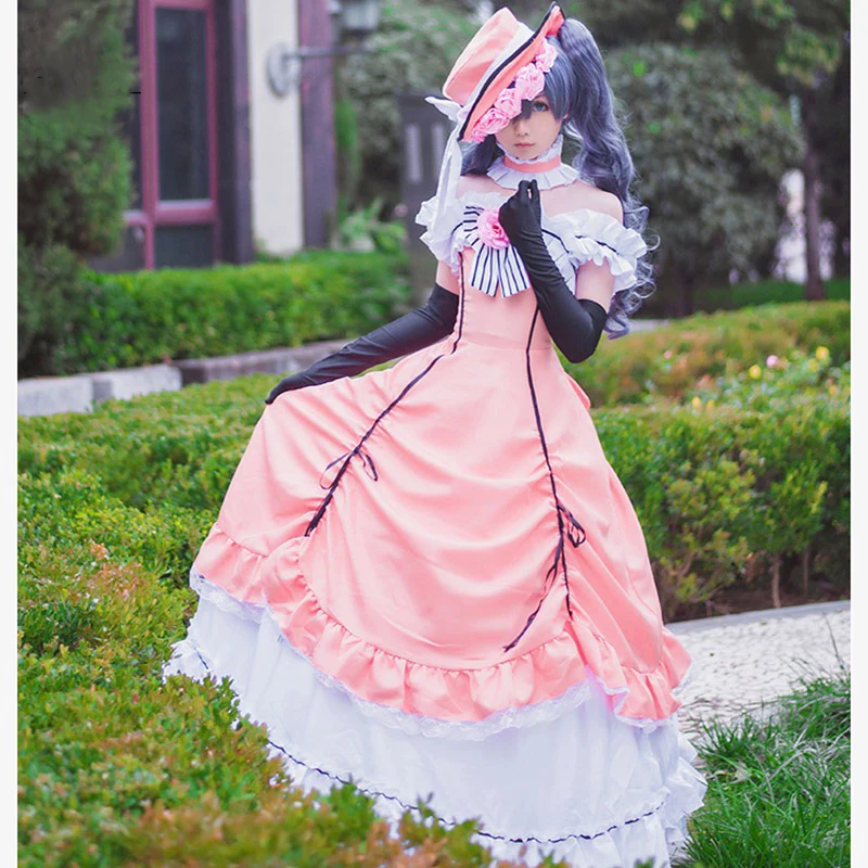 ROLECOS-Ciel-Phantomhive-Cosplay-Anime-victoriano-mujeres-vestido-de-baile-Medieval-disfraz-g-tico-Lolita-negro
