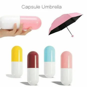 

DMBRELLA Mini Capsule Women Umbrella Windproof Folding Umbrellas Compact Rain Children Umbrellas DM005