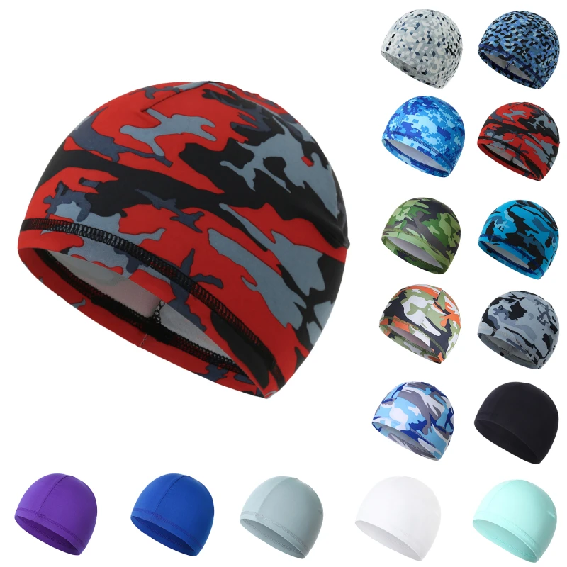 15 Colors Summer Outdoor Breathable Elastic Cap Absorb Sweat Riding