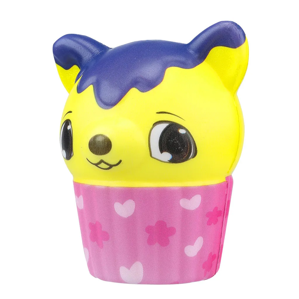 Squishies Kawaii очаровательное мороженое олень медленно растущий крем ароматизированный эластичный экологически полиуретановые стресс игрушки подарки FH5