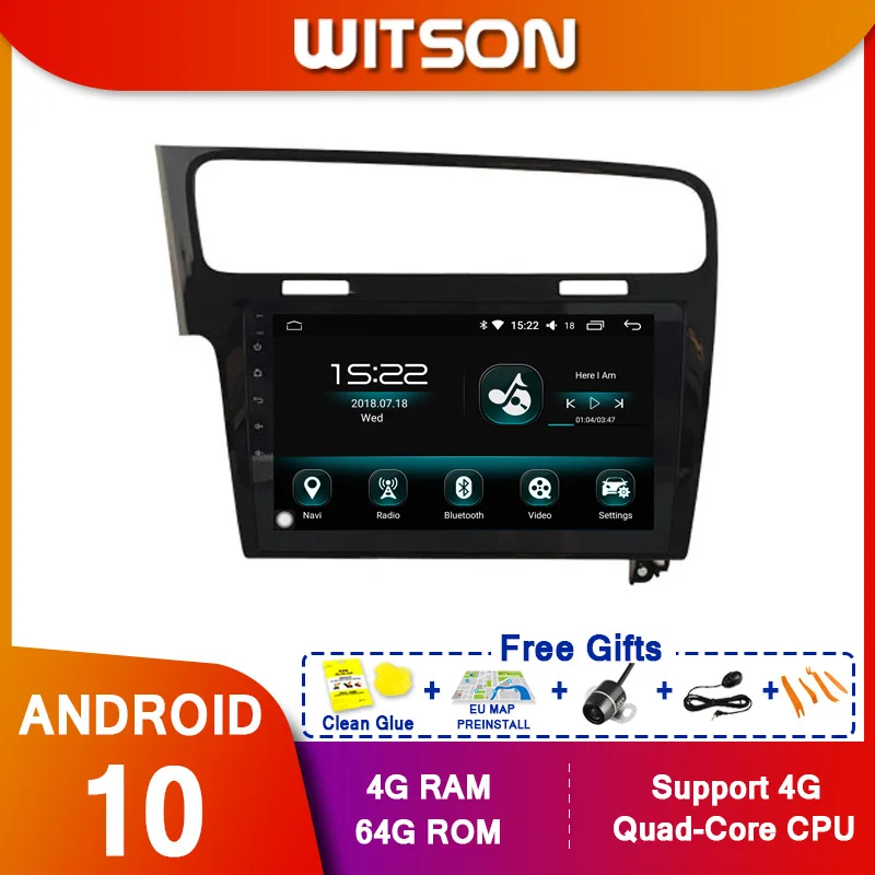 WITSON 10 2 &quotFULL HD сенсорный экран Android 0 Восьмиядерный Автомобильный GPS