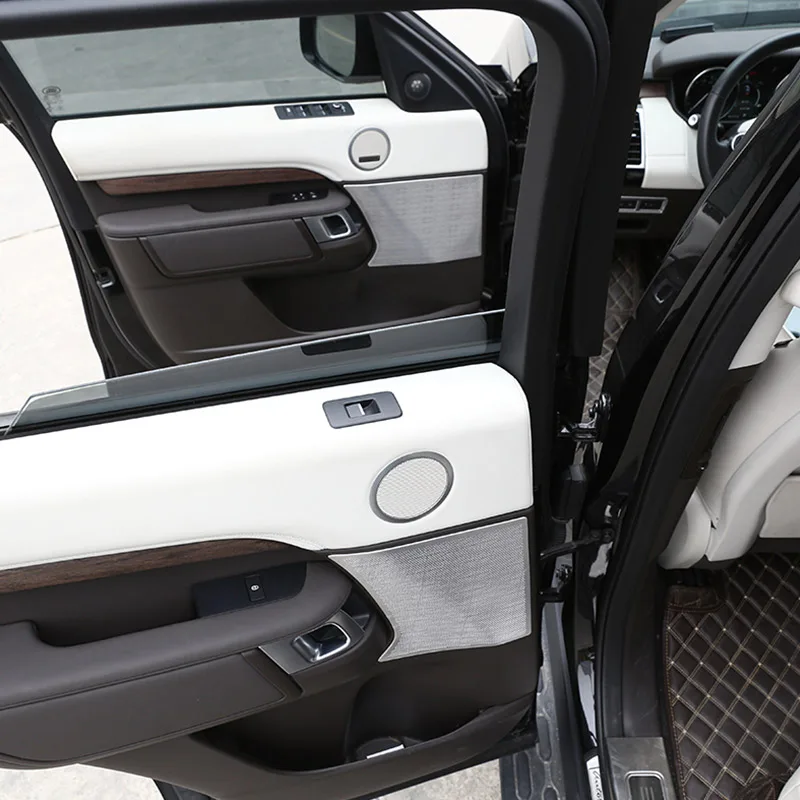 Накладка для автомобильной двери из алюминиевого сплава для Land Rover Discovery 5 LR5 аксессуары для стайлинга автомобилей 4 шт