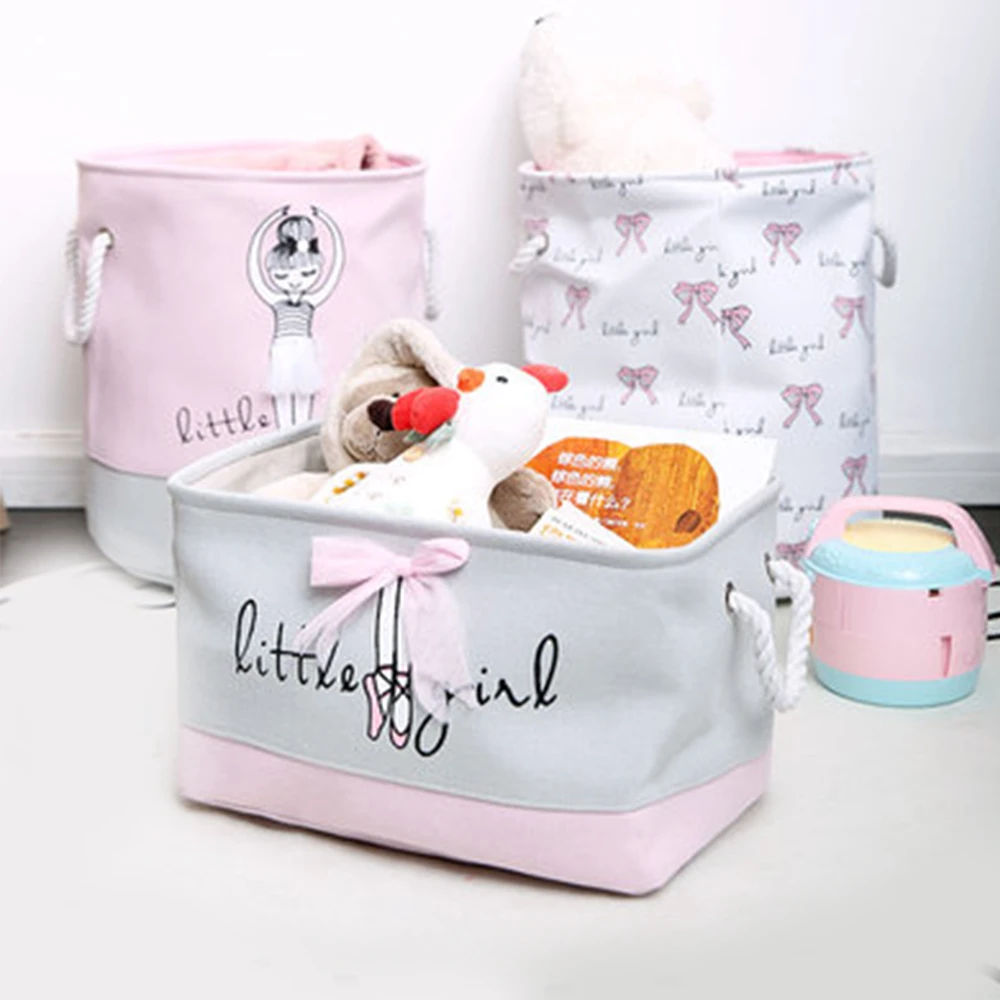 girls storage baskets
