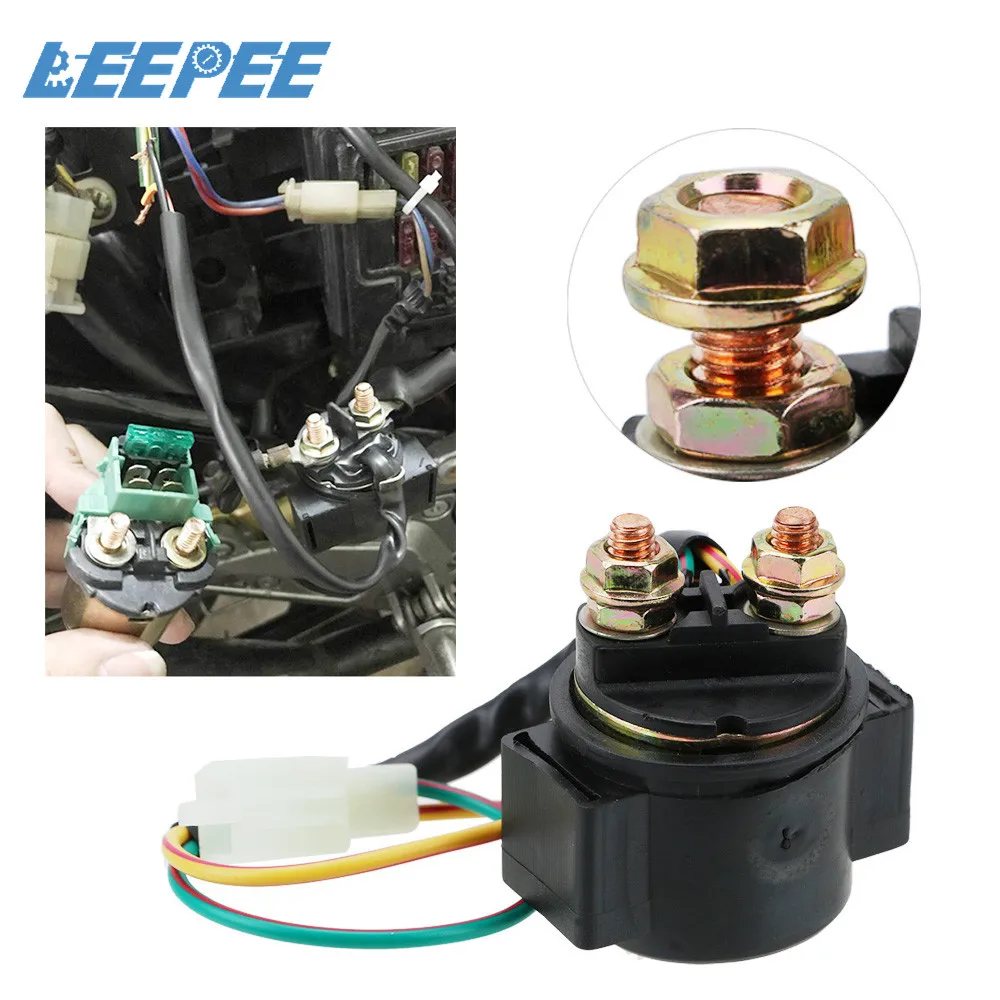 12V 20W электромагнитные реле стартера мотоцикла CG125 GY6 125 для 50cc 125cc 150cc скутера ATV