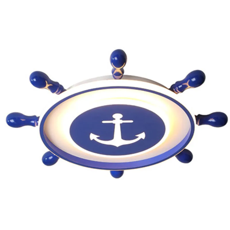 

Лампа для детской комнаты для мальчика, лампа для спальни, простая современная светодиодная потолочная лампа, мультяшный капитан США лампа для комнаты малыша