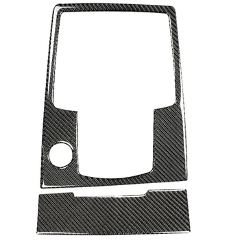 

Carbon Fiber Center Console Gear Shift Panel Cover Trim for Q7 2008-2015 Car Accessories