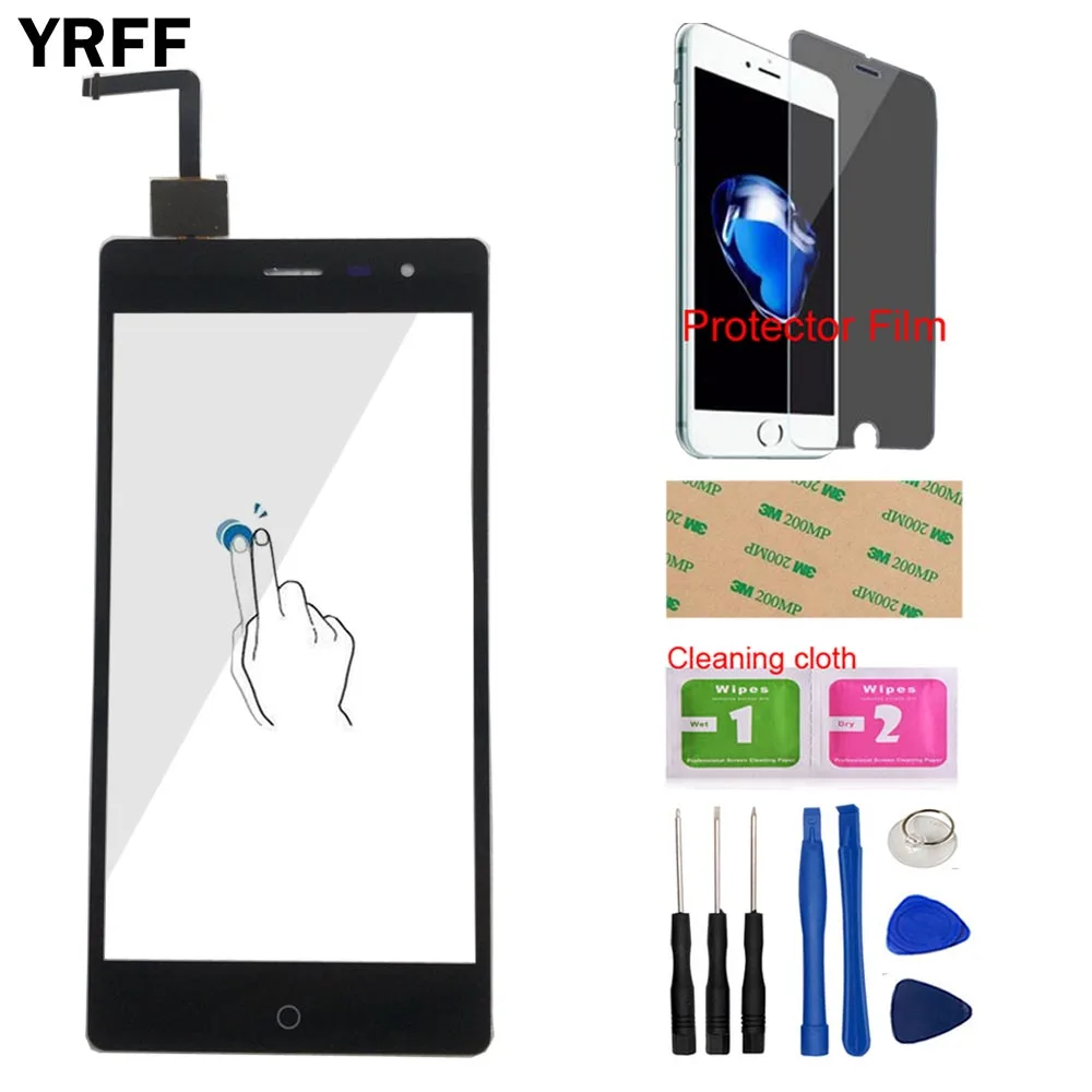 

5.0'' Mobile Touch Screen Digitizer For Elephone Trunk Touch Panel Phone Front Glass Touchscreen Lens Sensor Touchpad Gift