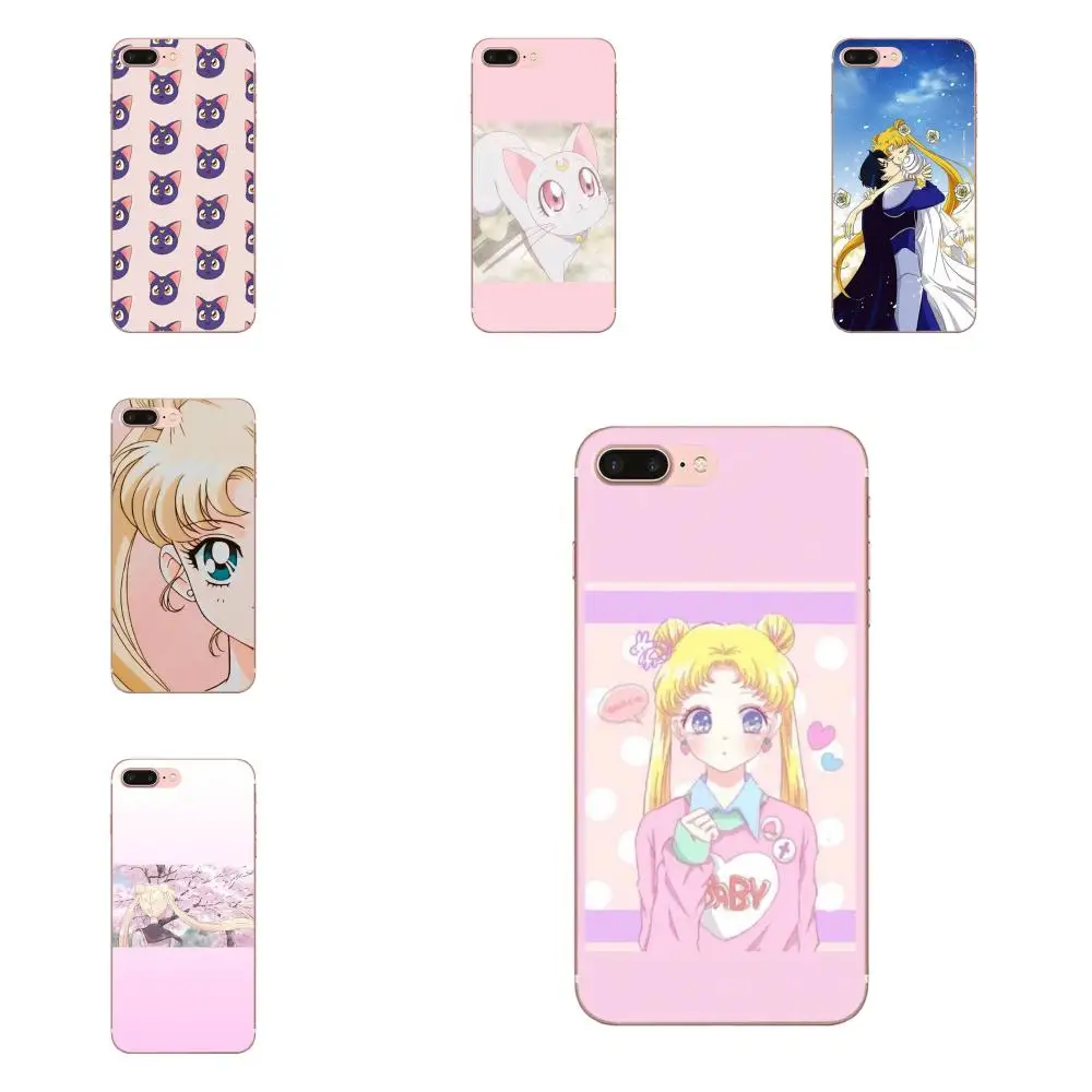 

Sailor Moon Ultra Thin Cartoon Pattern For Sony Xperia Z Z1 Z2 Z3 Z4 Z5 compact Mini M2 M4 M5 T3 E3 E5 XA XA1 XZ Premium