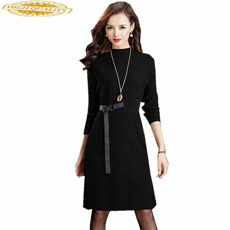 2020 Winter Jurk Vrouwen Gebreide Jurken Grote Maten Slanke Kasjmier Bodycon Jurk Elegante Vrouwen Kleding Vestidos WXF525 2020 Winter Jurk Vrouwen Gebreide Jurken Grote Maten Slanke Kasjmier Bodycon Jurk Elegante Vrouwen Kleding Vestidos WXF525