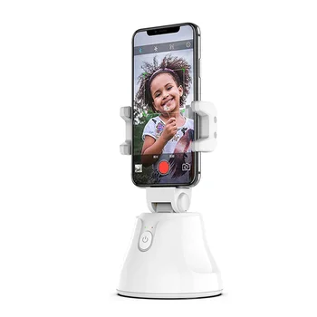 

Smartphone Photo Stand 360 ° Infinite Horizontal Rotation AI Recognition Object Tracking Smart Following Holder